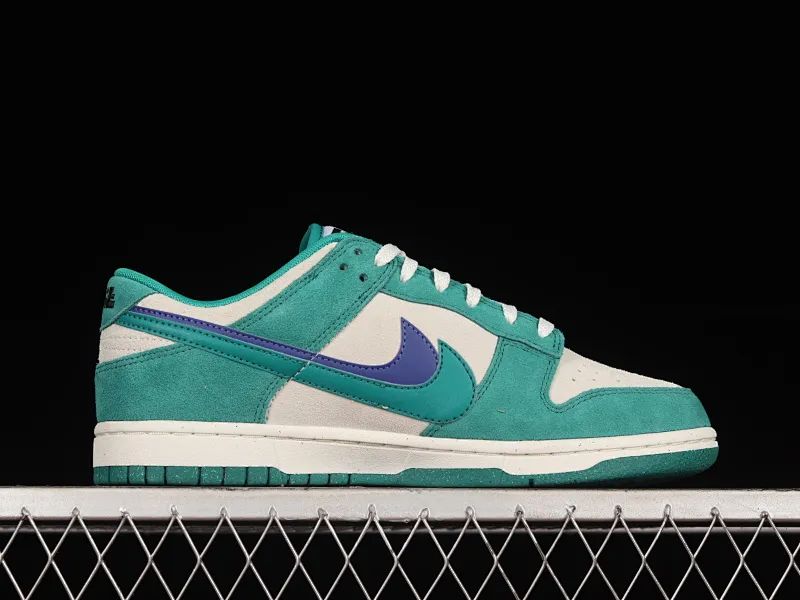 All Categories Nk SB Dunk Series Nk SB Dunk Low Low-top sneakers Foreign trade version Nk SB Dunk Low "85" Gray-green double hook SB low-top sports and leisure sneakers DO9457-101